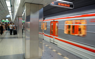 Metro og sporvogne i Prag